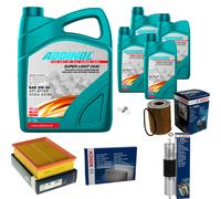 BOSCH Controllo Set 9L ADDINOL SUPER LIGHT 5W-40 Per BMW 3er Coupe E46 320