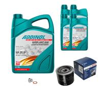 BOSCH Controllo Set 9L ADDINOL SUPER LIGHT 5W-40 Per Isuzu Trooper II UB 3.2