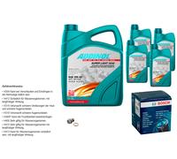 BOSCH Controllo Set 9L ADDINOL SUPER LIGHT 5W-40 Per Mitsubishi L 200 K3_T