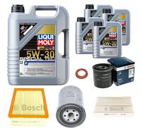 BOSCH Controllo Set 9L Liqui Moly Special Tec F 5W-30 Per Nissan Pathfinder