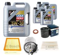 BOSCH Controllo Set 9L Liqui Moly Special Tec F 5W-30 Per Nissan Pathfinder