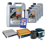 BOSCH Controllo Set 9L Liqui Moly Special Tec F 5W-30 Per Nissan Pathfinder