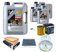 BOSCH Controllo Set 9L Liqui Moly Special Tec F 5W-30 Per Volvo S80 I 2.4