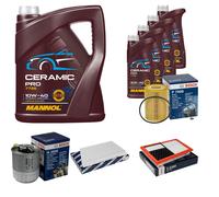 Bosch Controllo Set 9L mannol Ceramica pro Bowling 10W-40 per Mercedes-Benz