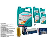 BOSCH Controllo set 9L9L ADDINOL SUPER LUCE 5W-40 per BMW serie 5 Touring E61