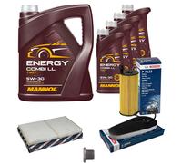BOSCH Controllo set 9L9L MANNOL Energy Comby LL 5W-30 per BMW serie 5 Touring