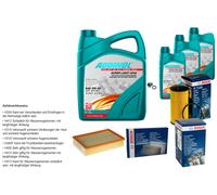 BOSCH Controllo set AGGIUNTA 8L SUPER LEGGERO 5W-40 per Renault Maestro III