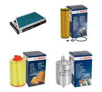 BOSCH Controllo Set Filtri Adatto Per Mercedes-Benz C-Class