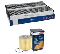 BOSCH Controllo Set Filtri Filtro Aria per Audi A6 Allroad 4FH C6