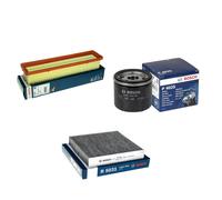 BOSCH Controllo Set Filtri per Renault Clio IV Dacia Sandero II Logan