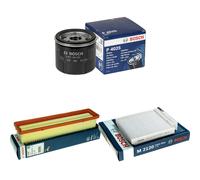 BOSCH Controllo Set Filtri per Renault Twingo II Clio III Modus / Grand