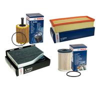 BOSCH Controllo Set Filtri per VW Touran 2.0 Tdi 16V 1.9 Caddy III Combinato