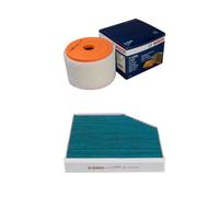 BOSCH Controllo Set Filtro Aria Abitacolo per Audi A6 Avant 4G5