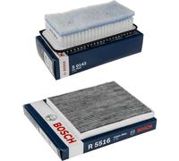 BOSCH Controllo Set Filtro Aria Abitacolo per Toyota Yaris SCP9