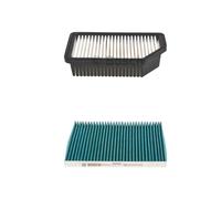 BOSCH Controllo Set Filtro Aria + Filtro Abitacolo per Kia Rio III Ub