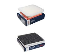 BOSCH Controllo Set Filtro Aria + Filtro Abitacolo Per Opel Meriva B