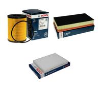 BOSCH Controllo Set Filtro Dell'Olio Filtro Aria Abitacolo per Porsche