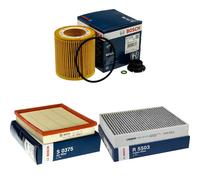 BOSCH Controllo set Filtro olio aria abitacolo per BMW Serie 3 Touring