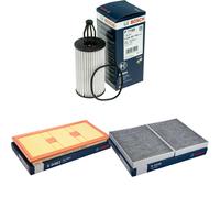 BOSCH Controllo set Filtro olio aria abitacolo per Mercedes classe S