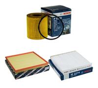 BOSCH Controllo Set Filtro Olio, Aria Filtro Abitacolo per Ford Transito