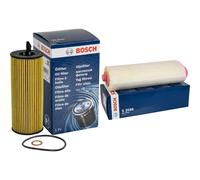BOSCH Controllo Set Filtro Olio, Aria per BMW 1er E87 120d Bj.04-11 5er