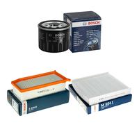 BOSCH Controllo Set Filtro Per Dacia Sandero II Logan MCV Renault Clio IV