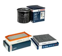 BOSCH Controllo Set Filtro Per Renault Clio IV Captur Dacia Logan MCV II