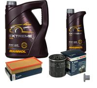 BOSCH Controllo Set MANNOL 6L 5W-40 Extreme Per Citroën Xantia X1 22 U6
