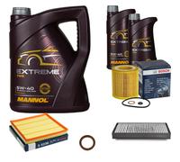 BOSCH Controllo Set MANNOL 7L 5W-40 Extreme Per BMW X5 F15 F85 E70 X6 E71