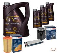 BOSCH Controllo Set MANNOL 8L 5W-40 Estremo Per Fiat Ducato