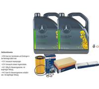 BOSCH Controllo set Mercedes Da 10 Litri ORIGINAL Olio 5W-30 229.51 per classe E