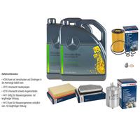 BOSCH Controllo set Mercedes Da 10 Litri ORIGINAL Olio 5W-30 229.51 per classe E