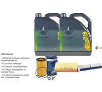 BOSCH Controllo set Mercedes Da 10 Litri ORIGINAL Olio 5W-30 229.51 per classe E
