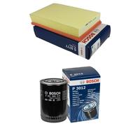 BOSCH Controllo Set Olio Filtro Filtro Aria Per VW Golf II 19E 1G1 1.6 TD