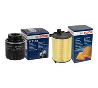 BOSCH Controllo Set Olio Filtro Filtro Aria Per VW Golf VI 5K1 1.4 TSI Bj.08-12