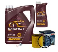 BOSCH Controllo Set Olio Motore 5W-30 per MINI Mini Cooper One John 6 L