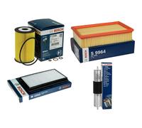 BOSCH Controllo set Set filtri adatto a per BMW Serie 3 Cabriolet 318i 316i