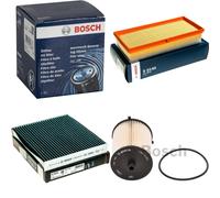 BOSCH Controllo set Set filtri adatto a Toyota Yaris 1.4 D 4
