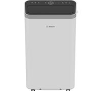 Bosch Cool 5100 Climatizzatore portatile - Climatizzatore 3 in 1, deumidificatore, ventilatore - 3,4 kW per ambienti fino a 46 m² - Con modalità Auto, Silent e Sleep