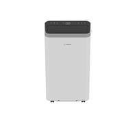 Bosch Cool 5100 Climatizzatore portatile - Climatizzatore 3 in 1, deumidificatore, ventilatore - 3,4 kW per ambienti fino a 46 m² - Con modalità Auto, Silent e Sleep
