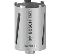 BOSCH, Corona diamantata per carotaggio a secco, G 1/2 ", per Universal, 102 mm, 150 mm, 5 segmenti, 7 mm, 2608587327