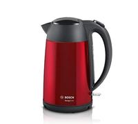 Bosch DesignLine - Bollitore, 1,7 litri Parte frontale laccata. Colore: rosso -