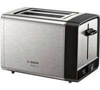 Bosch TAT5P420 tostapane 2 fetta/e 970 W Nero, Acciaio inox