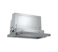 Bosch DFR067A52 - Copertura per schermo piatto serie 4, 60 cm di larghezza, aria di trascinamento e di scarico, prodotto in Germania, EcoSilence Drive, motore silenzioso ed efficiente, illuminazione a