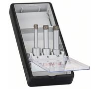 Bosch Diamanttrockenbohrer-Set Robust Line Easy Secco Best per Ceramic, 3-teilig