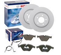 BOSCH Dischi Freno 348mm + Pastiglie Frontale Adatto A per BMW E90 E91 E92 E93