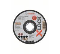 Bosch Disco da Taglio X-LOCK Inox Standard Dritto 125 x 1 x 22.23 mm