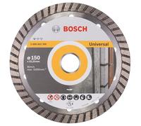 Bosch Disco Diamantato Standard per Universale Turbo, 150 x 22,23 X 2,5 x 10 M