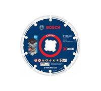 Bosch Disco per troncatura EXPERT Diamond Metal Wheel X-LOCK 125 x 22,23 mm per smerigliatrici angolari con X-LOCK e con ghiera di serraggio Quantità:1