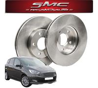 2X Disco Freno Bosch 0986479173 per Ford Mazda Volvo Assale Anteriore